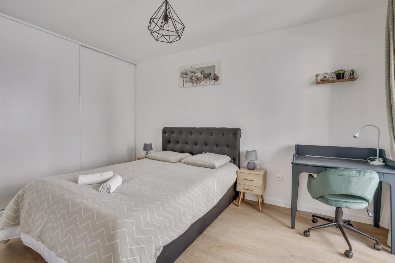 Superbe Appartement Avec Balcon Et Parking Proche Paris Сен-Дени Экстерьер фото