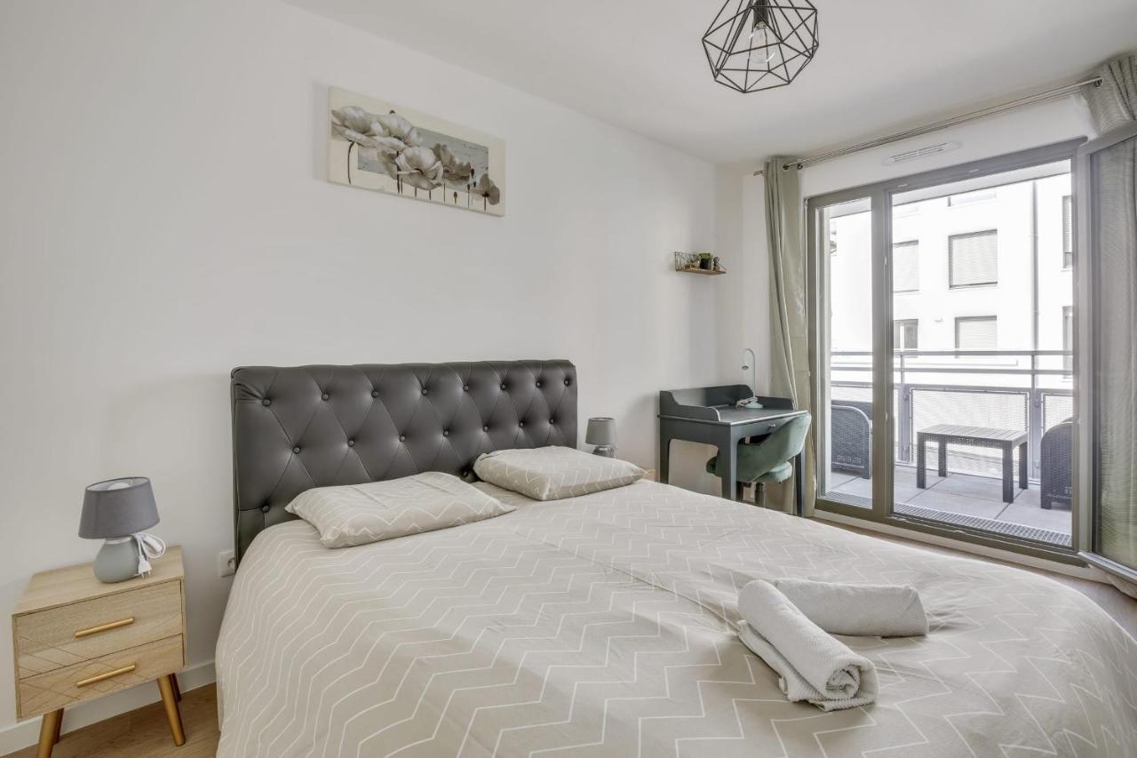 Superbe Appartement Avec Balcon Et Parking Proche Paris Сен-Дени Экстерьер фото