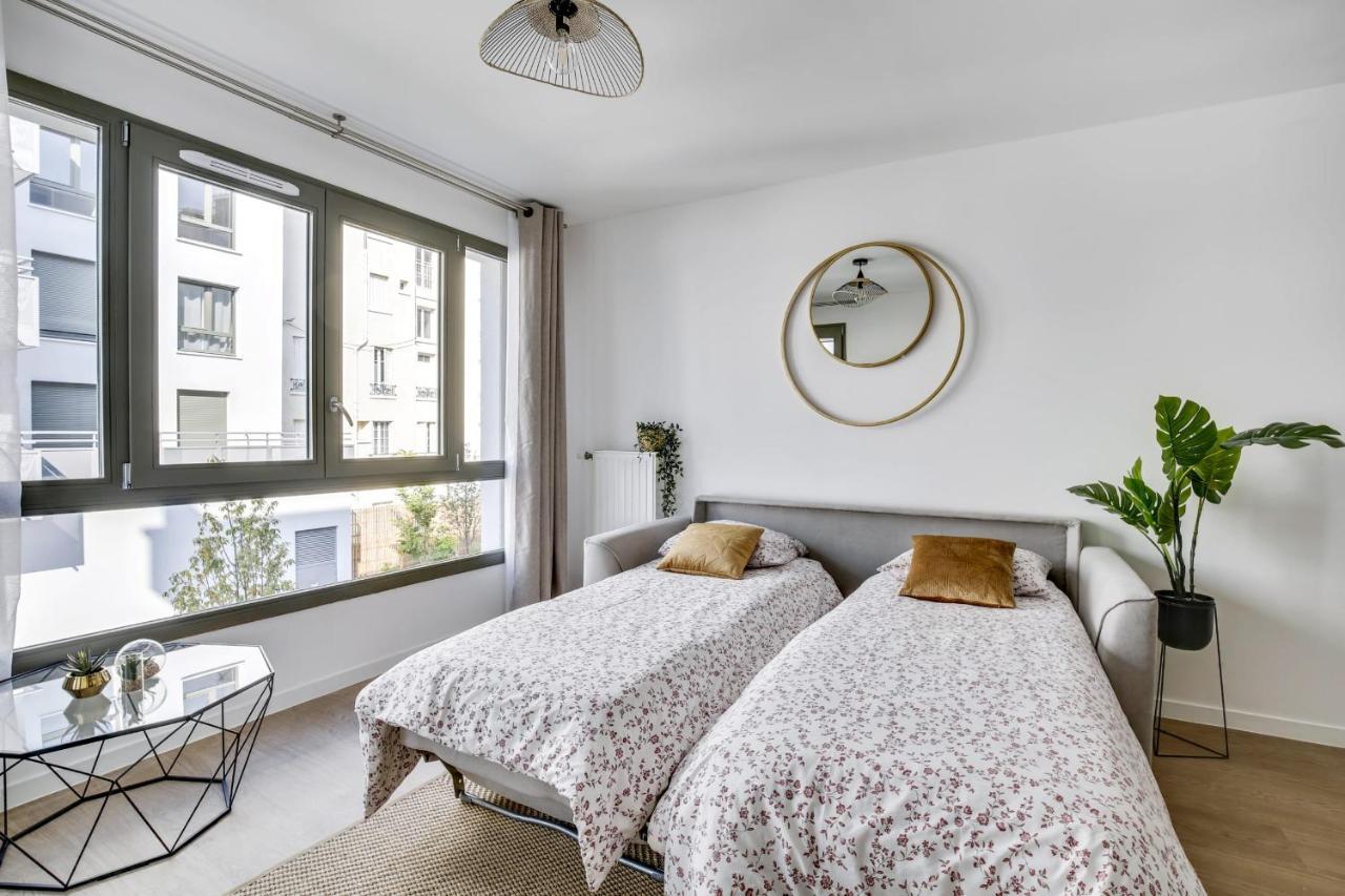 Superbe Appartement Avec Balcon Et Parking Proche Paris Сен-Дени Экстерьер фото