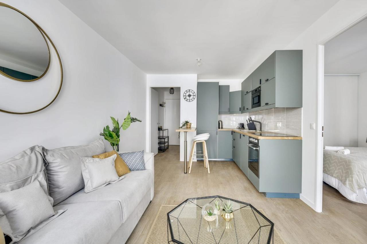 Superbe Appartement Avec Balcon Et Parking Proche Paris Сен-Дени Экстерьер фото